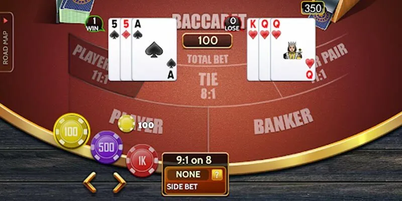 Quy tắc và tình huống khi rút quân bài thứ ba trong cách chơi baccarat